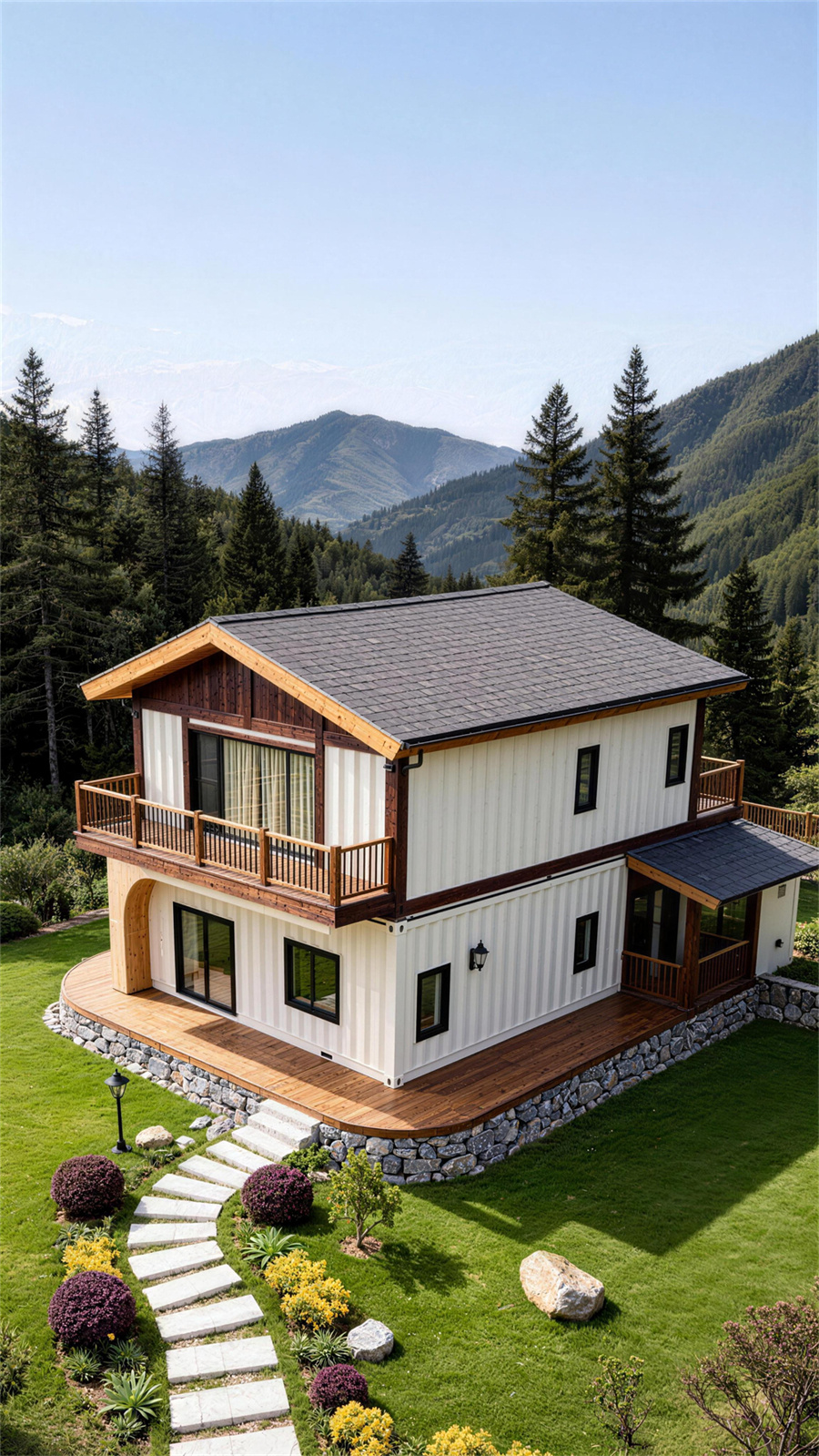 两层集成房屋